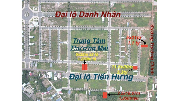 Nhà và đất tại Khu Dự án Cát Tường Phú Hưng